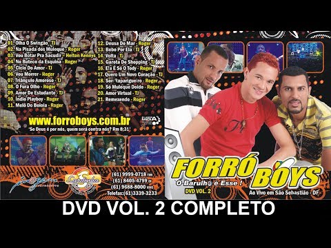 Forró Boys - Vol 2 DVD Completo