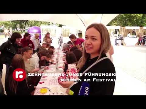 Zehntausend junge Führungskräfte nehmen am Festival teil