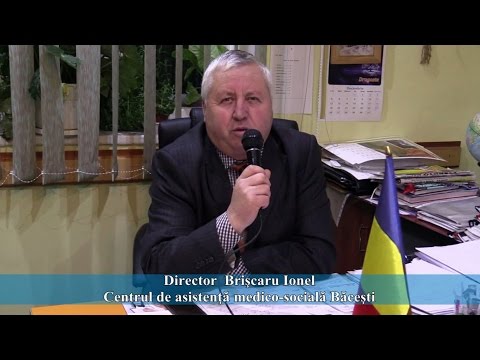 Interviu cu domnul director  Brişcaru Ionel - Centrul de asistenţă medico socială Băceşti