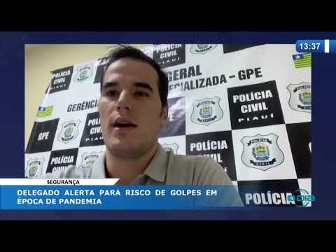 O DIA NEWS 20 04 20  Delegado alerta para risco de golpes em eÌpoca de pandemia
