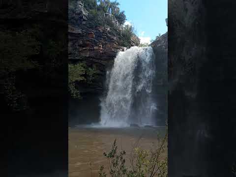 Cachoeira dos corvos em Nova Esperança do Sul-RS.