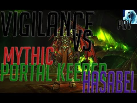 Vigilance - First Mythic Portal Keeper Hasabel Kill (Holy Priest + Portal Healer POV)