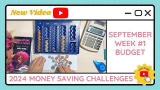 Budgeting & Saving Money Savings Challenges for September Week #1 - TracEy Monster Savings on Etsy