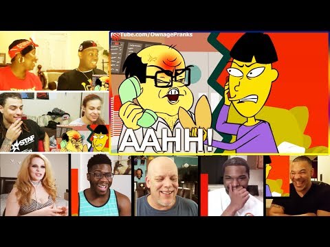 Angry Asian Restaurant Prank Call (ANIMATED) REACTIONS MASHUP