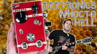 Video thumbnail for Octave Pedal From Hell | Beetronics WhoctaHell Octave Fuzz Demo & Review | Stompbox Saturday by Sean Pierce Johnson
