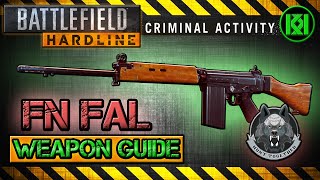 Battlefield Hardline FN FAL Review (Gameplay) Best Gun Setup | Weapon Guide (BFH)
