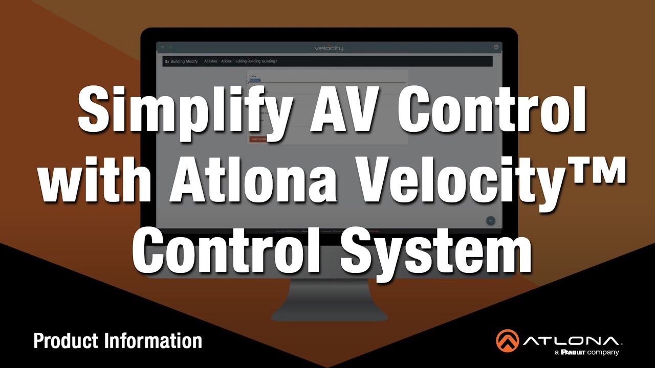 Atlona Velocity™ Control System