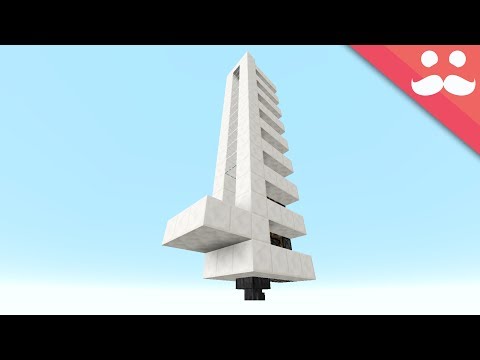 The Simplest PISTON ELEVATOR in Minecraft!