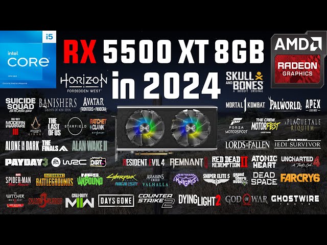 Core i5 + Монiтор 24" / RX 5500 XT / 16 ГБ RAM (Iгровий комплект ПК 6 в 1)