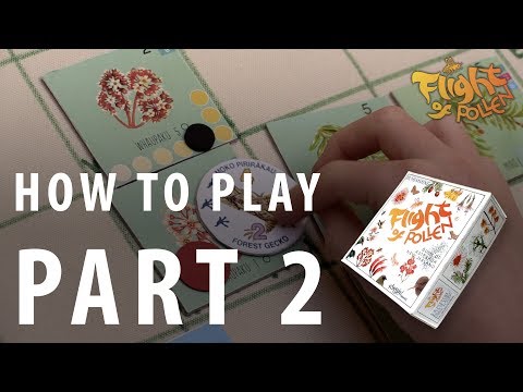 Flight of Pollen. How to Play part 2