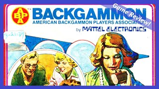 ABPA Backgammon Intellivision Review The No Swear Gamer Ep 782