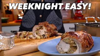 Amazingly Tasty Roasted Stuffed Pork Loin - Glen And Friends Cooking