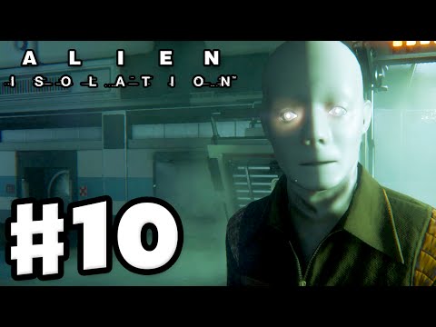 Alien: Isolation - Gameplay Walkthrough Part 10 - Requisition Android! (PC Gameplay with Facecam)