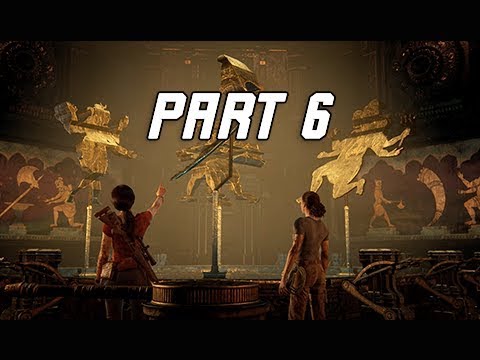 UNCHARTED THE LOST LEGACY Walkthrough Part 6 - Shadow Puzzle (PS4 Pro Let's Play Commentary)