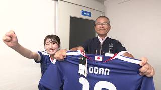 サッカーW杯日本代表ユニホームを手掛けて20年以上…“熱転写”の技術に迫る　（2026年5月28日放送）#中継 #サッカー #w杯2026 #日本代表
