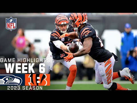 Seattle Seahawks vs. Cincinnati Bengals Game Highlights | NFL 2023 Week 6