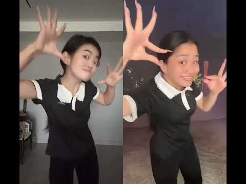 Fengbao & Fan Duet Birds' Dance Finger Dance Challenge Goes Viral!  Original vs Imitation One