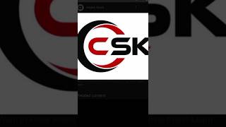 CSK name into brand logo 🤑😱 #shorts #brand