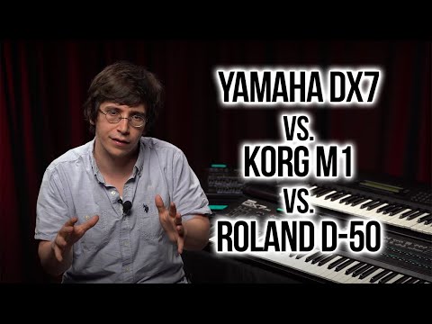 Yamaha DX7 vs. Korg M1 vs. Roland D-50 | The 3 Horsemen of the Digital Apocalypse