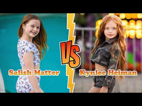 Salish Matter VS Kynlee Heiman Transformation 👑 New Stars From Baby To 2025