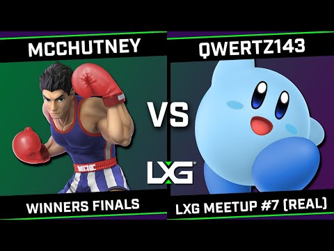 McChutney (Little Mac) vs qwertz143 (Kirby/Mii Gunner) - lxg meetup #7 (real) - Winners Finals
