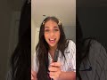 Tate McRae Livestream Instagram