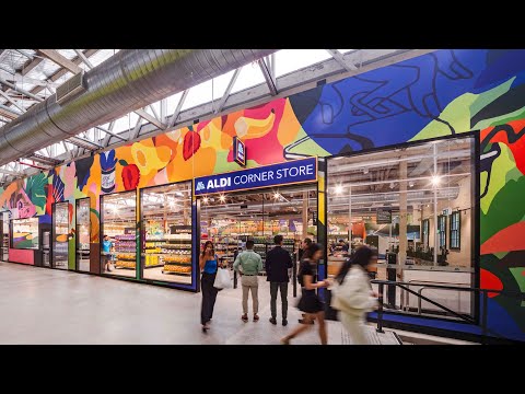 ALDI Corner Store - Reinventing Local  - Designed by Landini Associates