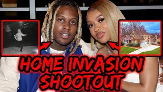 LIL DURK HOME INVASION AND SHOOTOUT