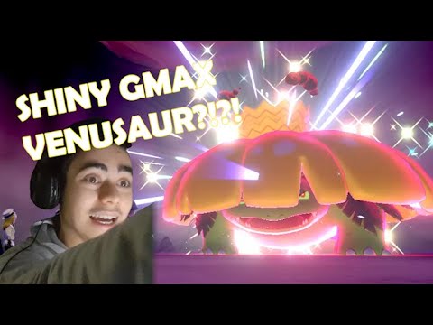SHINY G MAX VENUSAUR LIVE REACTION?!?!?!