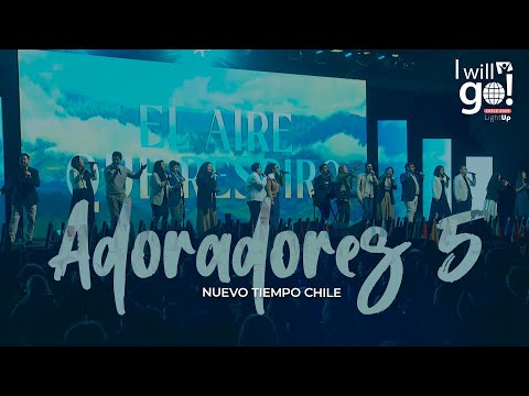 RELEASE OF WORSHIPERS 5 in Spanish 🎶🚀 - I WILL GO Chile 2025 | Nuevo Tiempo Chile 💙