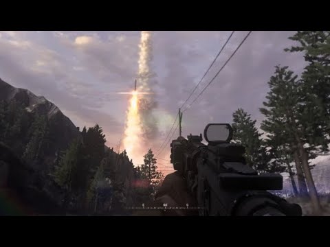 SAS (UK) & US Marine (USMC) Stops Russian Nuclear Launch | COD 4 MW No Commentary