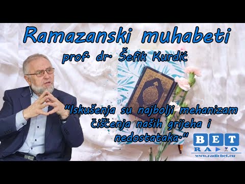 prof. dr. Šefik Kurdić : "Iskušenja su najbolji mehanizam čišćenja naših grijeha i nedostataka."