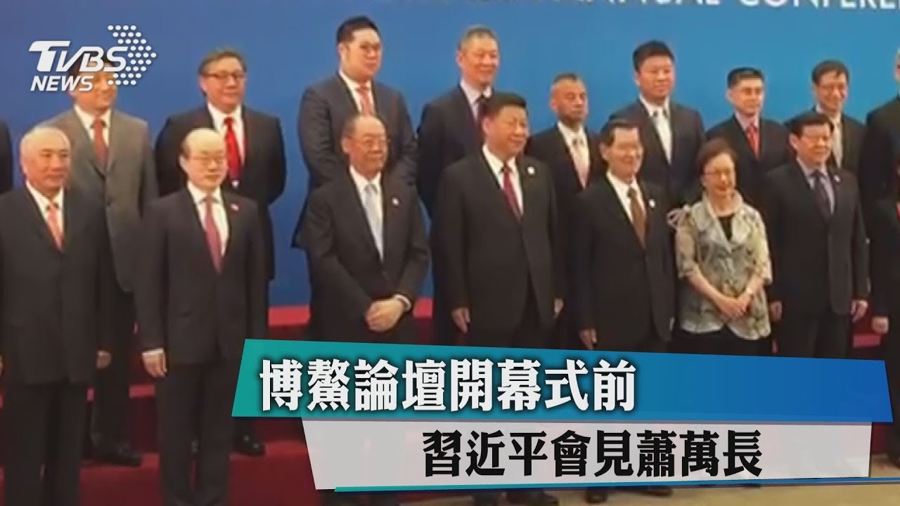 博鰲論壇開幕式前　習近平會見蕭萬長