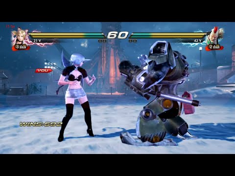 284_4 Lucky Chloe vsJack 7 - Tekken 7 ( Uchiha x24 ) Online PC sin Grafica