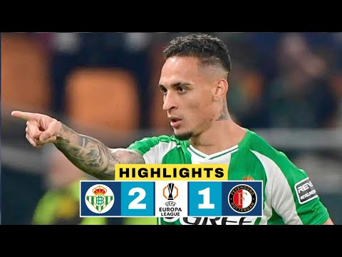 Real Betis vs Feyenoord 2-1 Résumen | Antony Goal | Europa League 2025-26 Highlights | Ezzalzouli