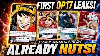 Is OP17 Black Luffy BROKEN? β Leaked Card Breakdown & Gameplay & Deck Build | One Piece TCG