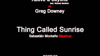 Above & Beyond feat. Richard Bedford vs. Greg Downey - Thing Called Sunrise (SM Mashup)