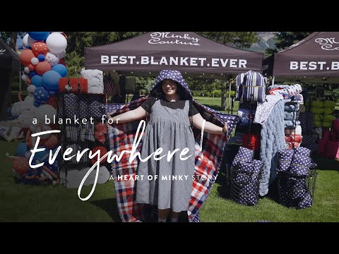 A Blanket For Everywhere (Minky Couture Everywhere Blanket!)
