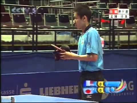 France vs  Japan 1-4     The 48th Table Tennis World Team Tournament 2006