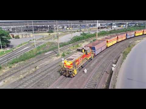 MaK Vossloh G1205 "274 071-6" TKSE  "536" Thyssen Krupp Steel Europe • Güterzug • Rangierfahrt