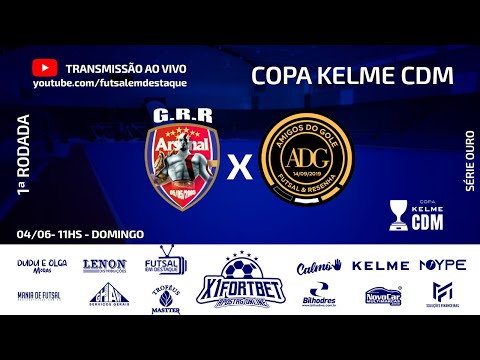COPA KELME CDM - ARSENAL DE TAIPAS X AMIGOS DO GOLE #futsalemdestaque