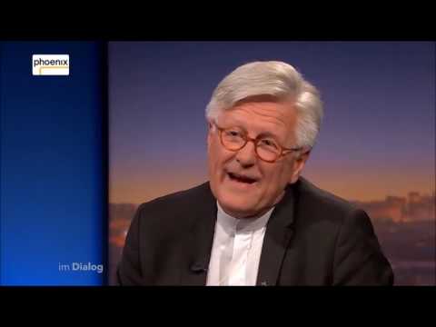 EKD Chef Heinrich Bedford Strohm bei Phoenix zum Besuch von Barack Obama auf dem Kirchentag 2017