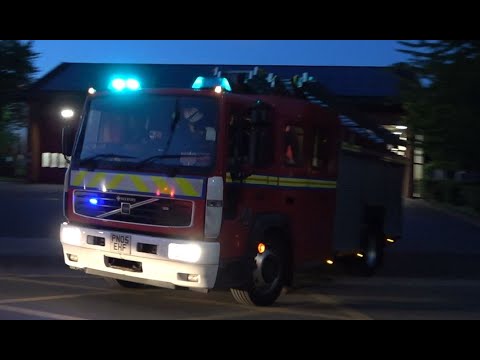 Manchester Central Reserve Pump Turnout - Greater Manchester Fire And Rescue Service