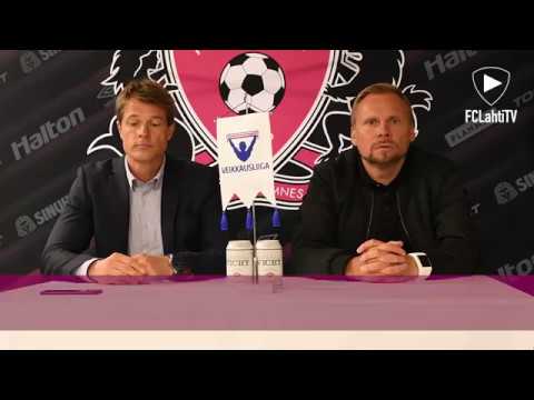FCLahtiTV | FC Lahti - HJK: lehdistötilaisuus