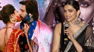 Deepika Padukone REACTS On No Love Making Scenes With Ranveer Singh In Padmavati