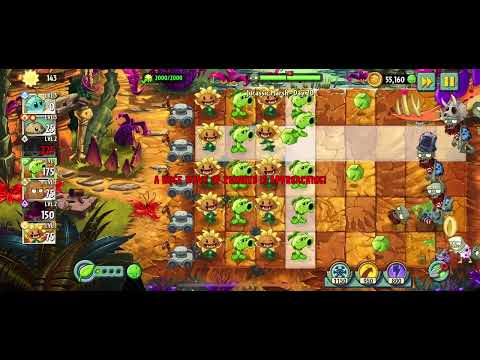 Plants vs Zombies 2 - Jurassic Marsh - Day 20 - 2024