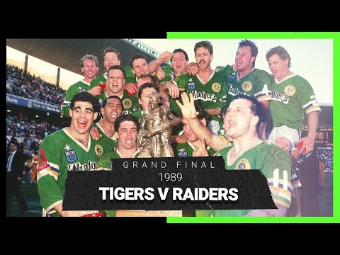 NRL Highlights | Tigers v Raiders | Grand Final 1989 | Full Match Replay | NRL