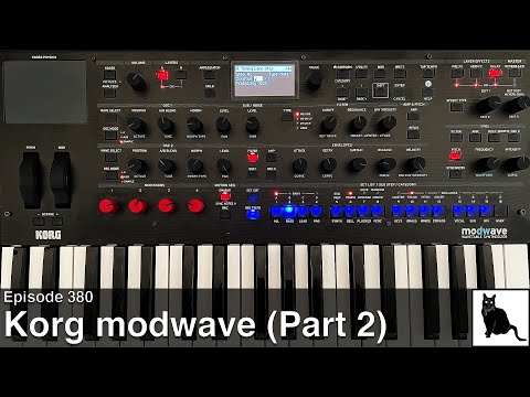 Korg modwave Part 2: Motion Sequencer, Filters, Effects (demo + tutorial)