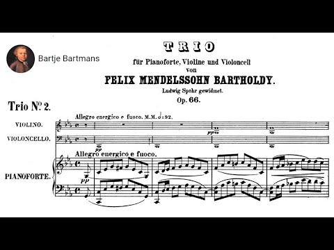 Mendelssohn - Piano Trio No. 2, Op. 66 (1845)