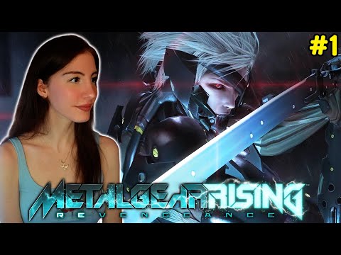 STARTING My FIRST EVER Metal Gear Game AND ITS PEAK! | Metal Gear Rising: Revengeance - Part 1